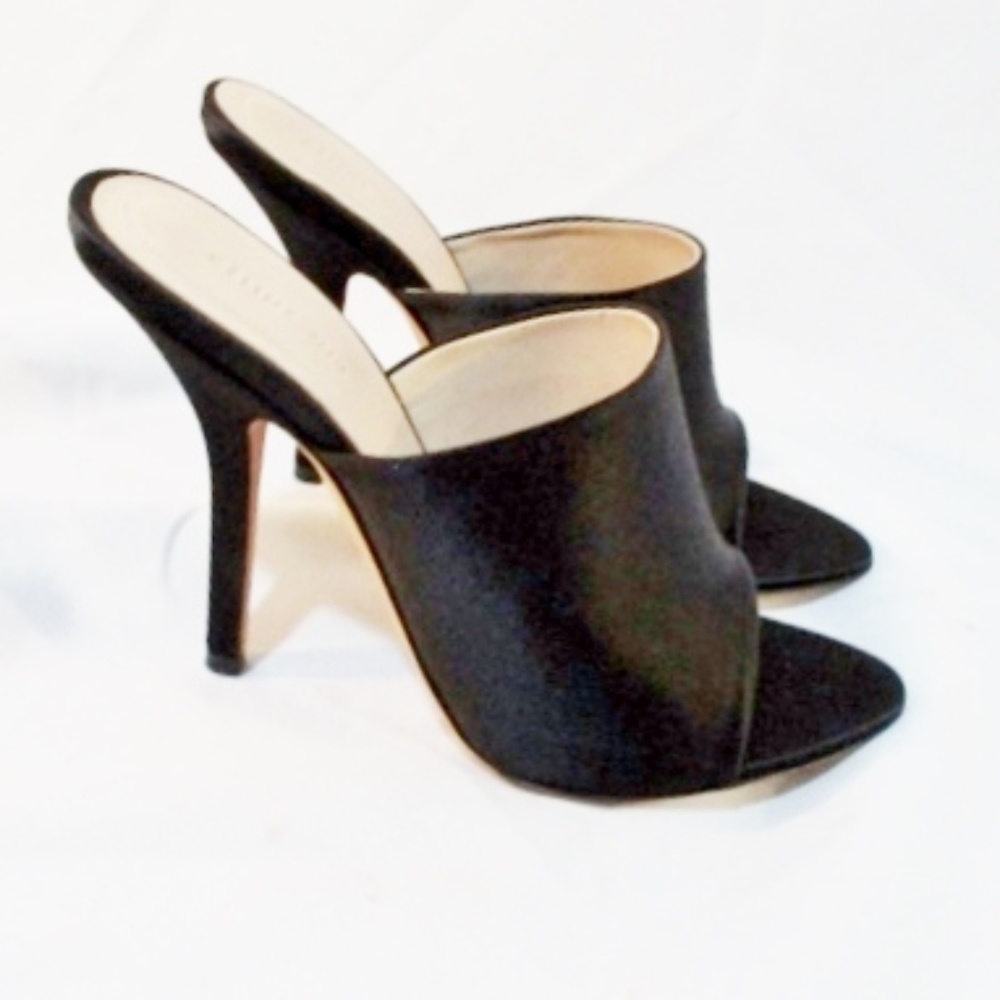 NEW CELINE PARIS ITALY Open Toe Shoe Slide Mule